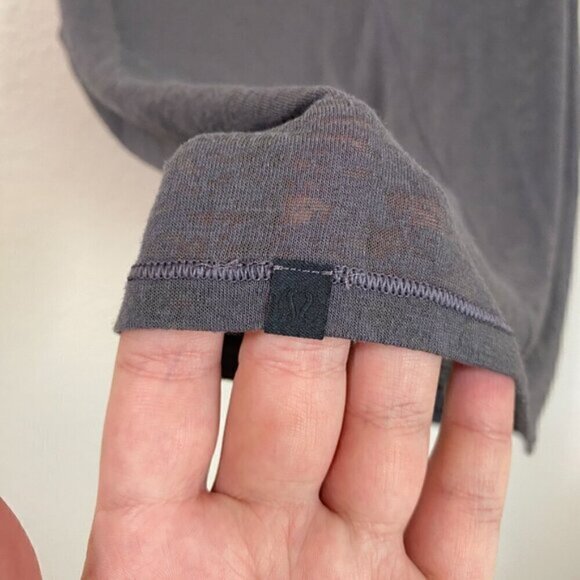 Lululemon Breeze Through Twist Tank Gray - Picture 6 of 6